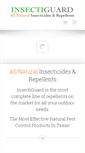 Mobile Screenshot of insectiguard.com